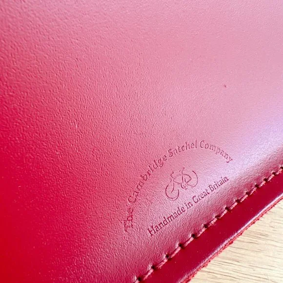 The Cambridge Satchel Company Red 11inch Satchel - Picture 10 of 11